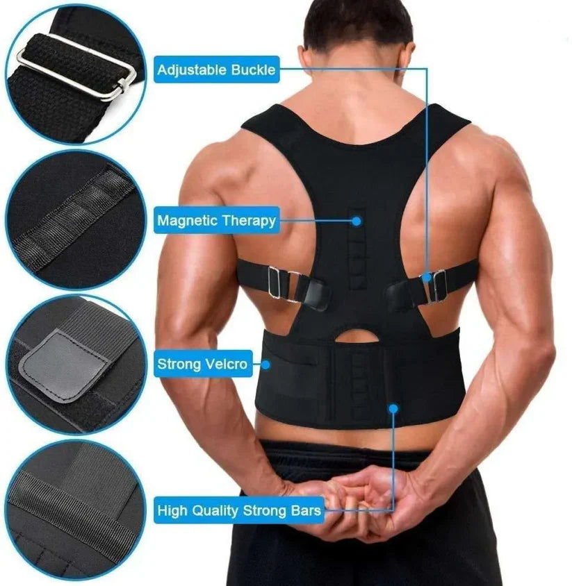 Fitness Adjustable Back Posture Belt